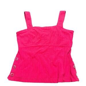 Maeve by Anthropology Pink Tank Top Size Small NWOT